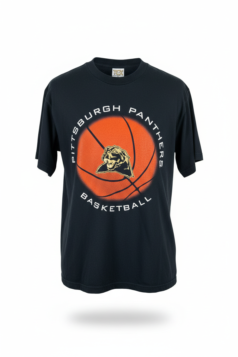 Vintage Panthers Basketball T-Shirt (M)