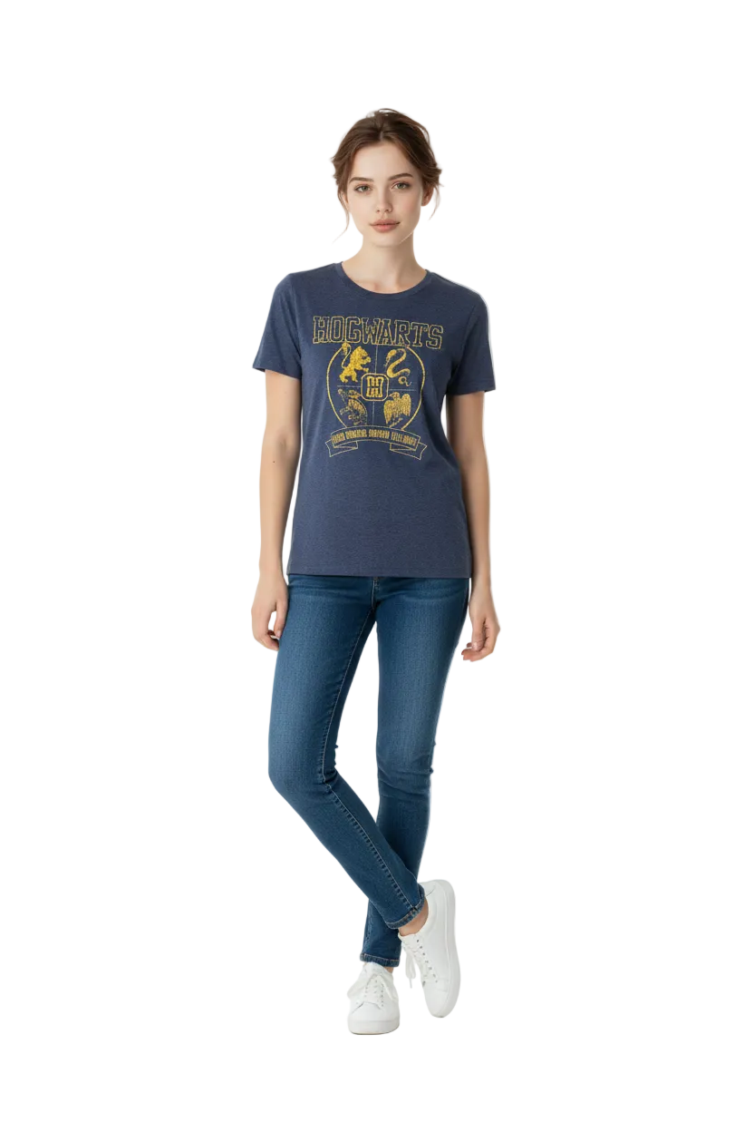 Vintage Hogwarts T-Shirt (XL)