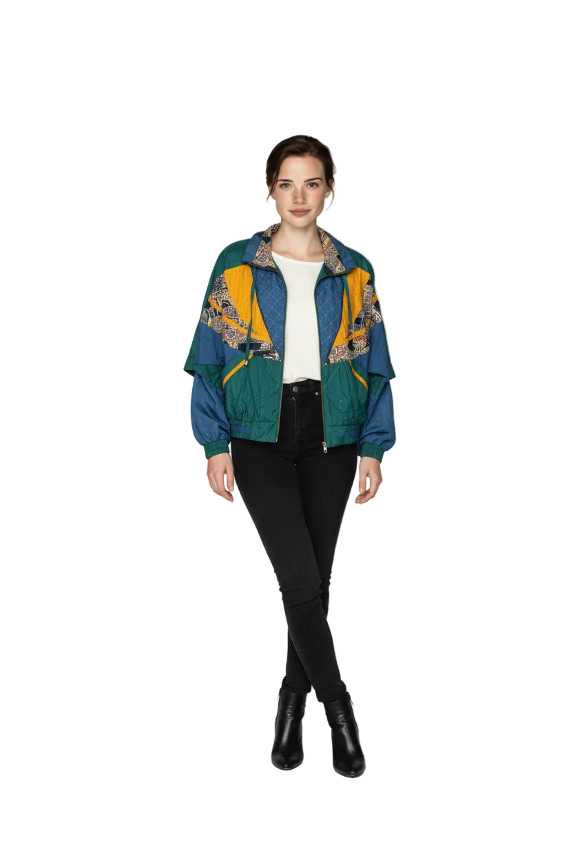 Vintage River Edge Nylon Jacket (S)