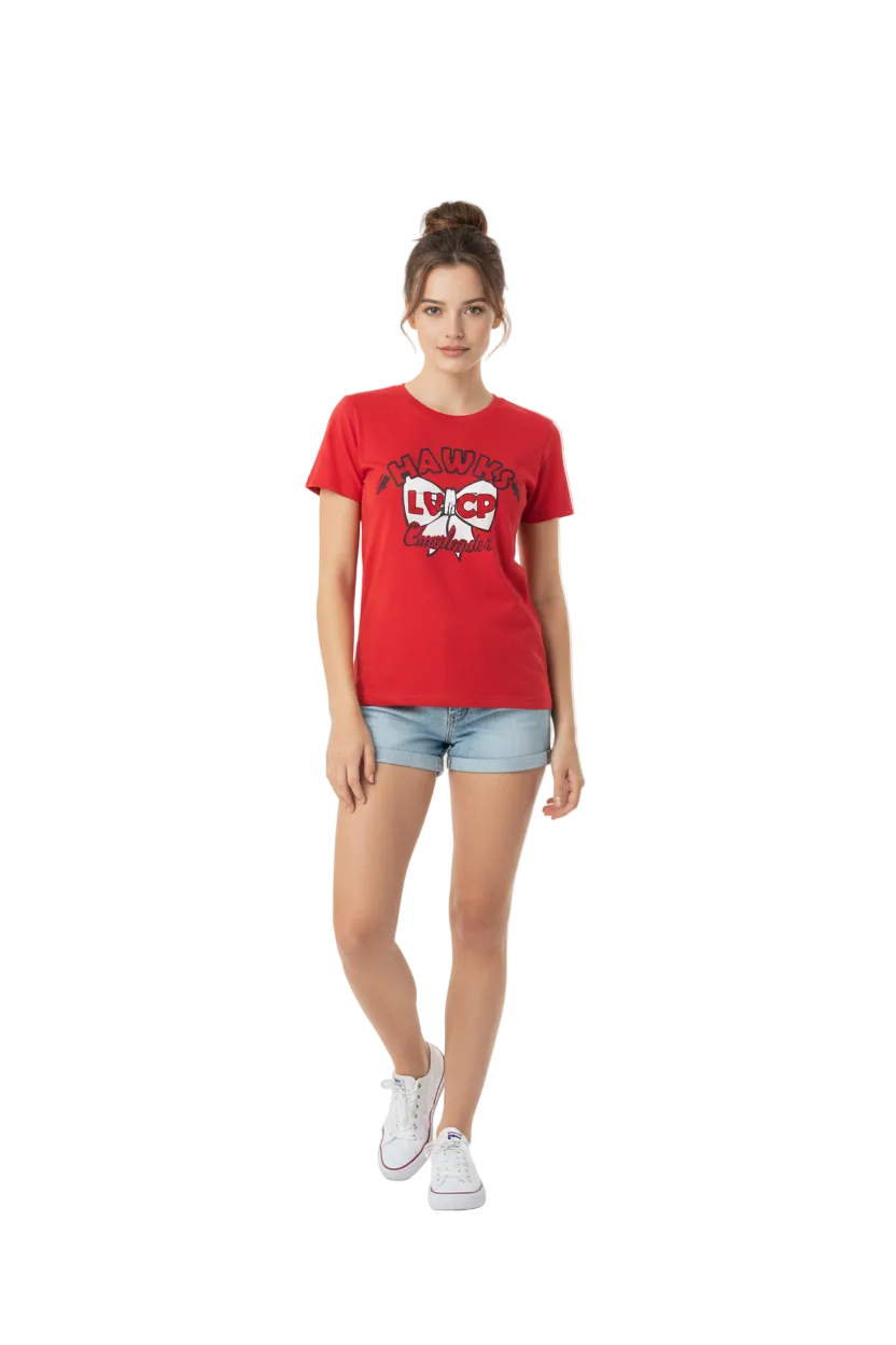 Vintage Hawks Cheerleader T-Shirt (S)