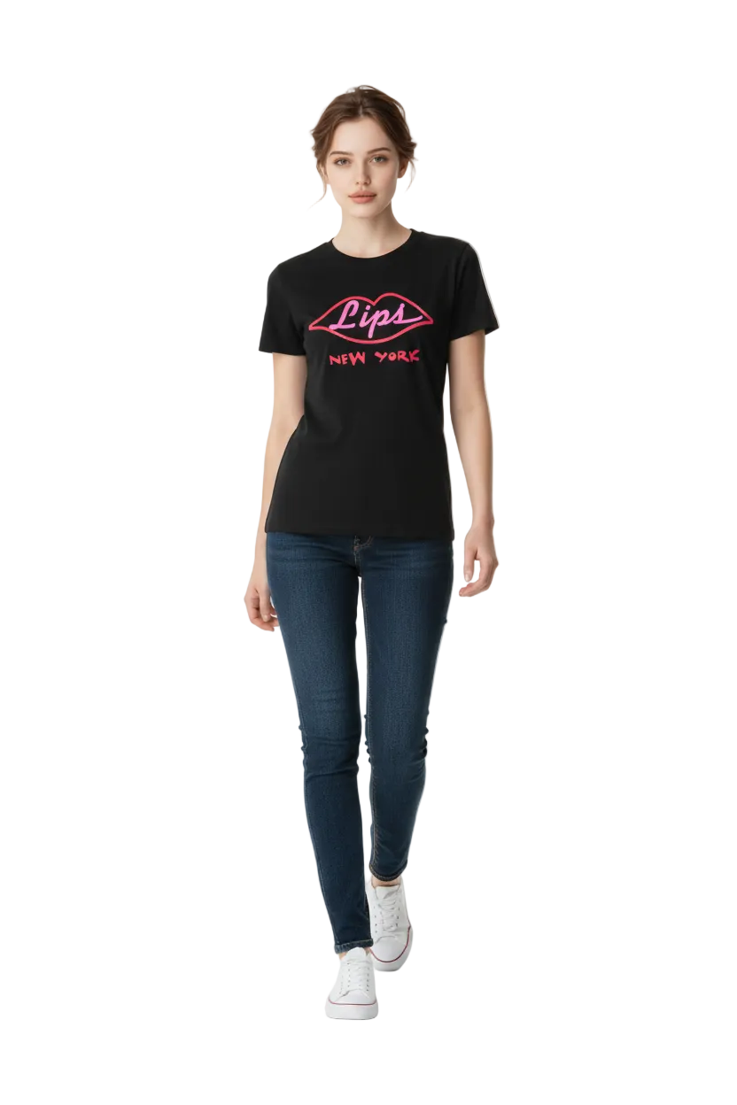 Vintage Lips T-Shirt (S)