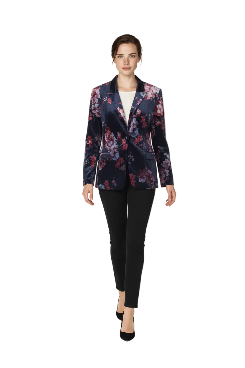 Vintage Tahari Velvet Blazer (M)