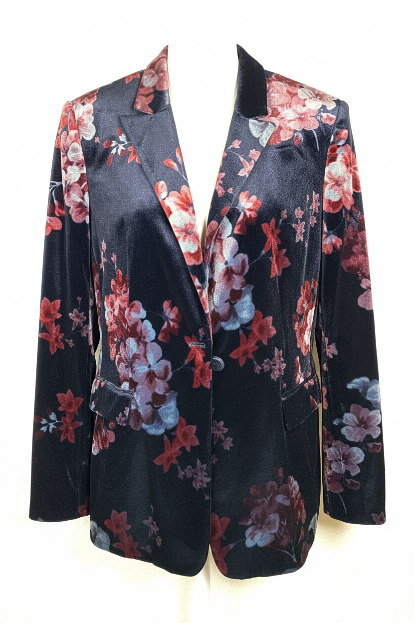 Vintage Tahari Velvet Blazer (M)