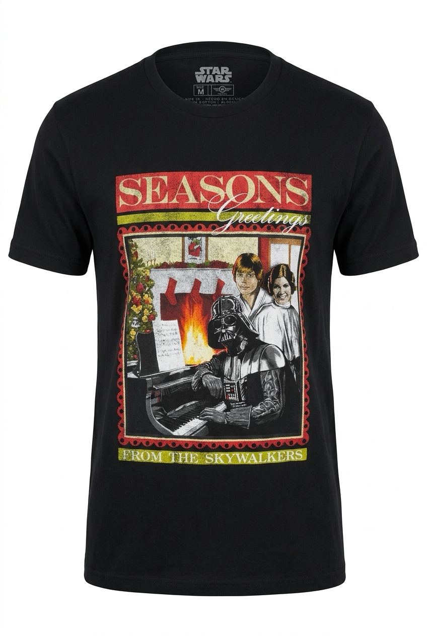 Vintage Star Wars Christmas T-Shirt (M)