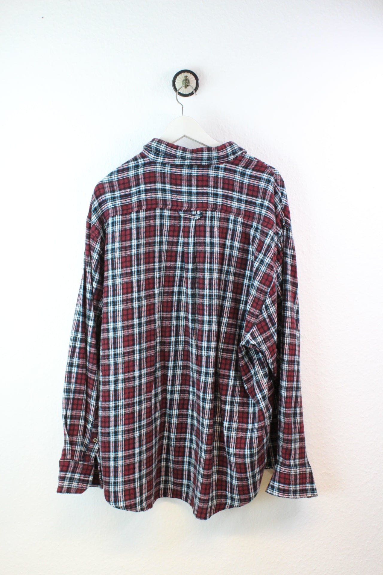 Vintage Flannel Long Sleeve Shirt (2XL)