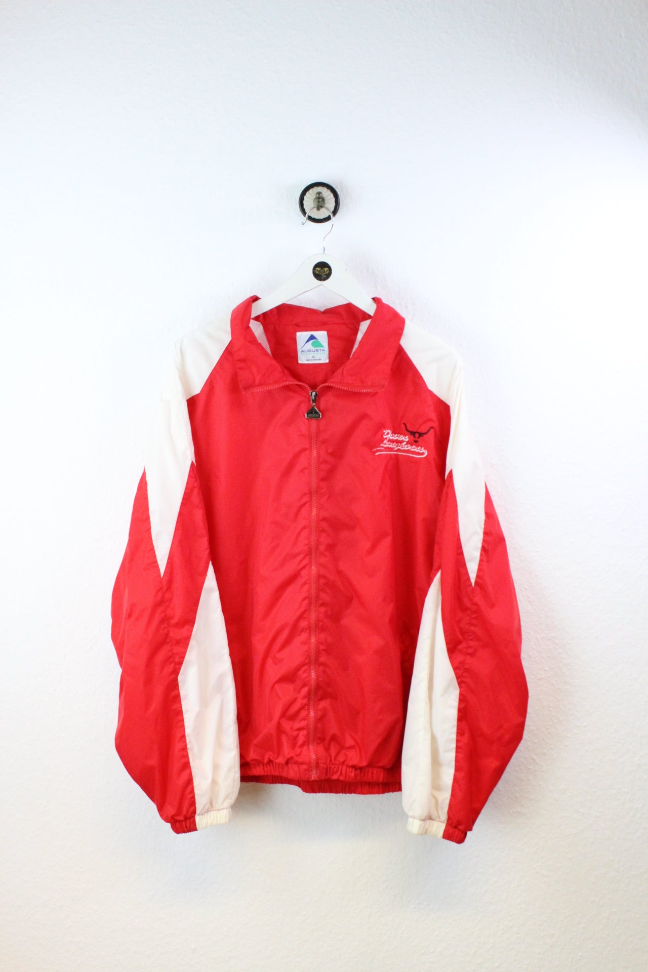 Vintage Red Augusta training jacke (XL)