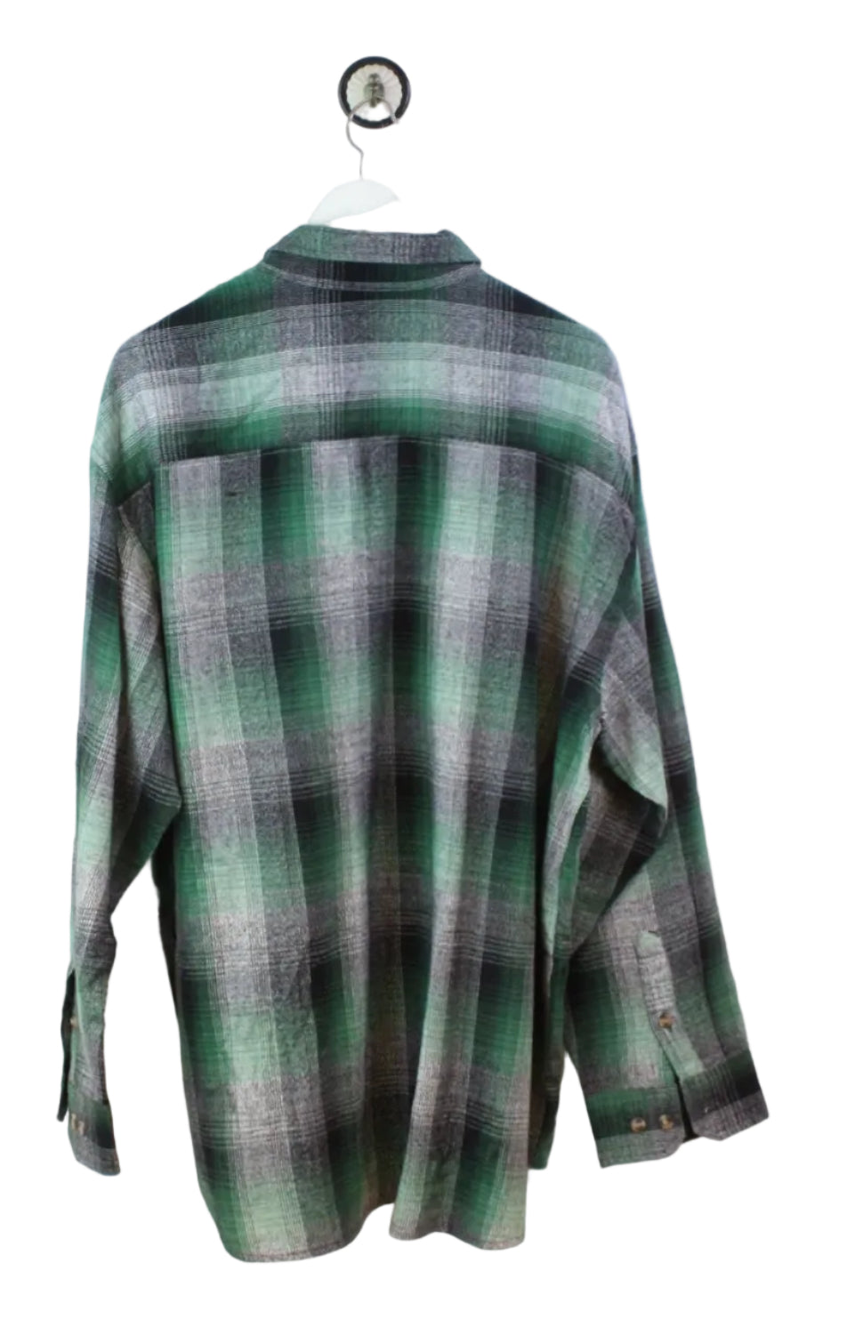 Vintage Alpine Ridge Flannel Shirt (XL)