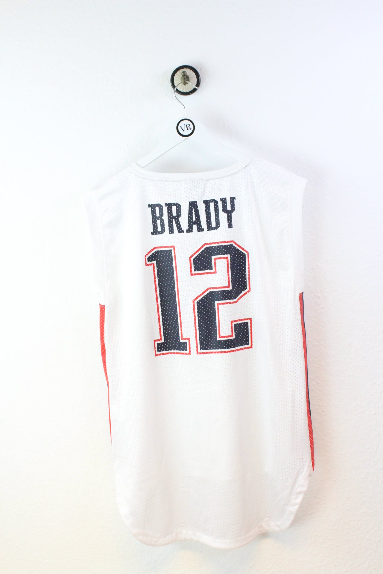 Vintage Nike NFL Patriots 12 Brady Jersey(L)