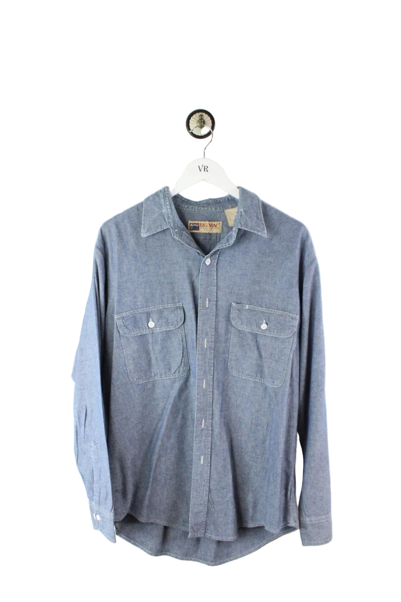 Vintage 80s Big Mac Denim Shirt (L)