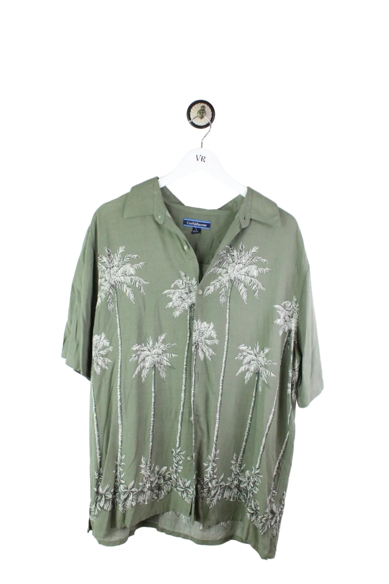 Vintage Croft & Barrow Palms Hawaii Shirt (L)