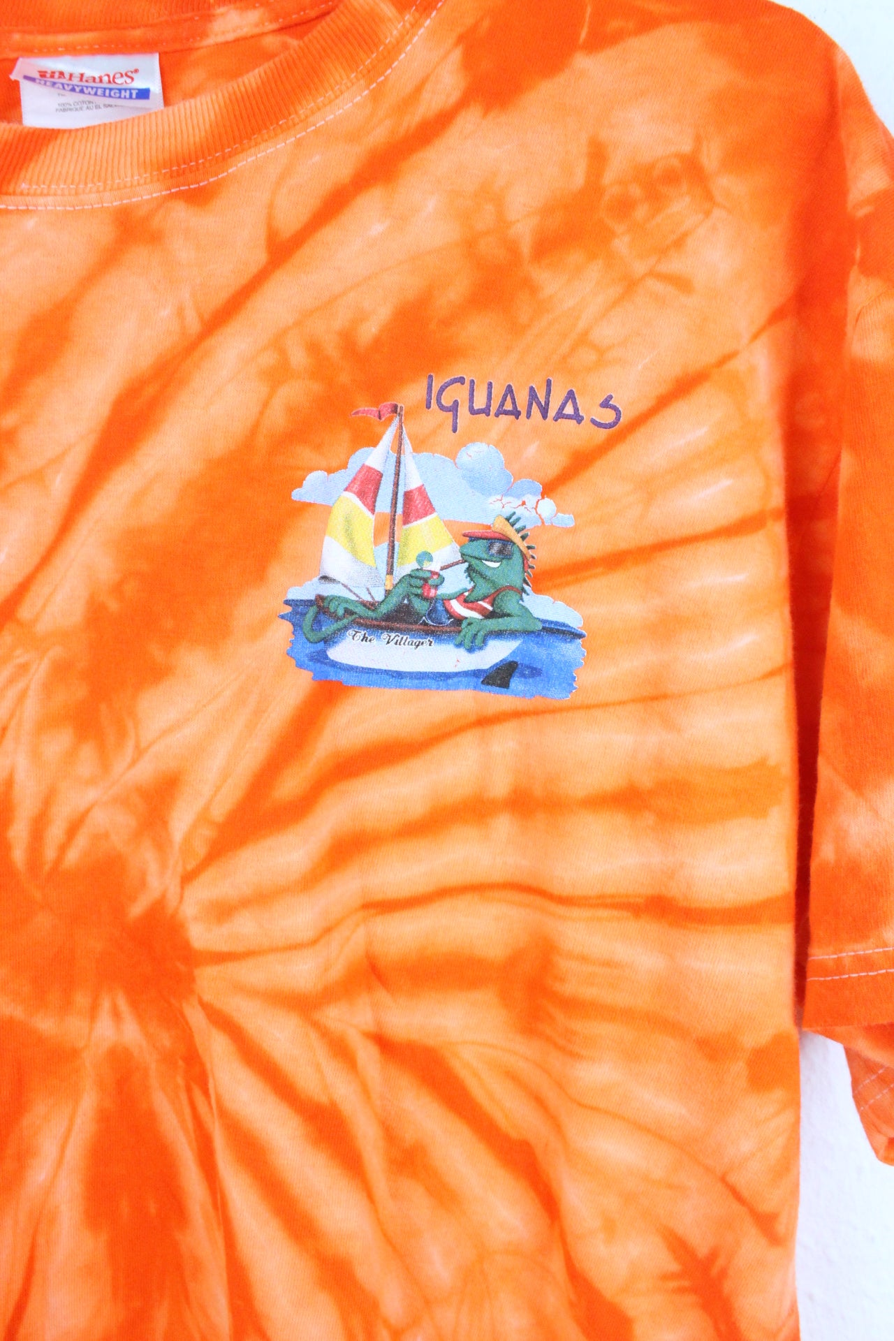 Vintage Batik Iguanas T-Shirt (L)
