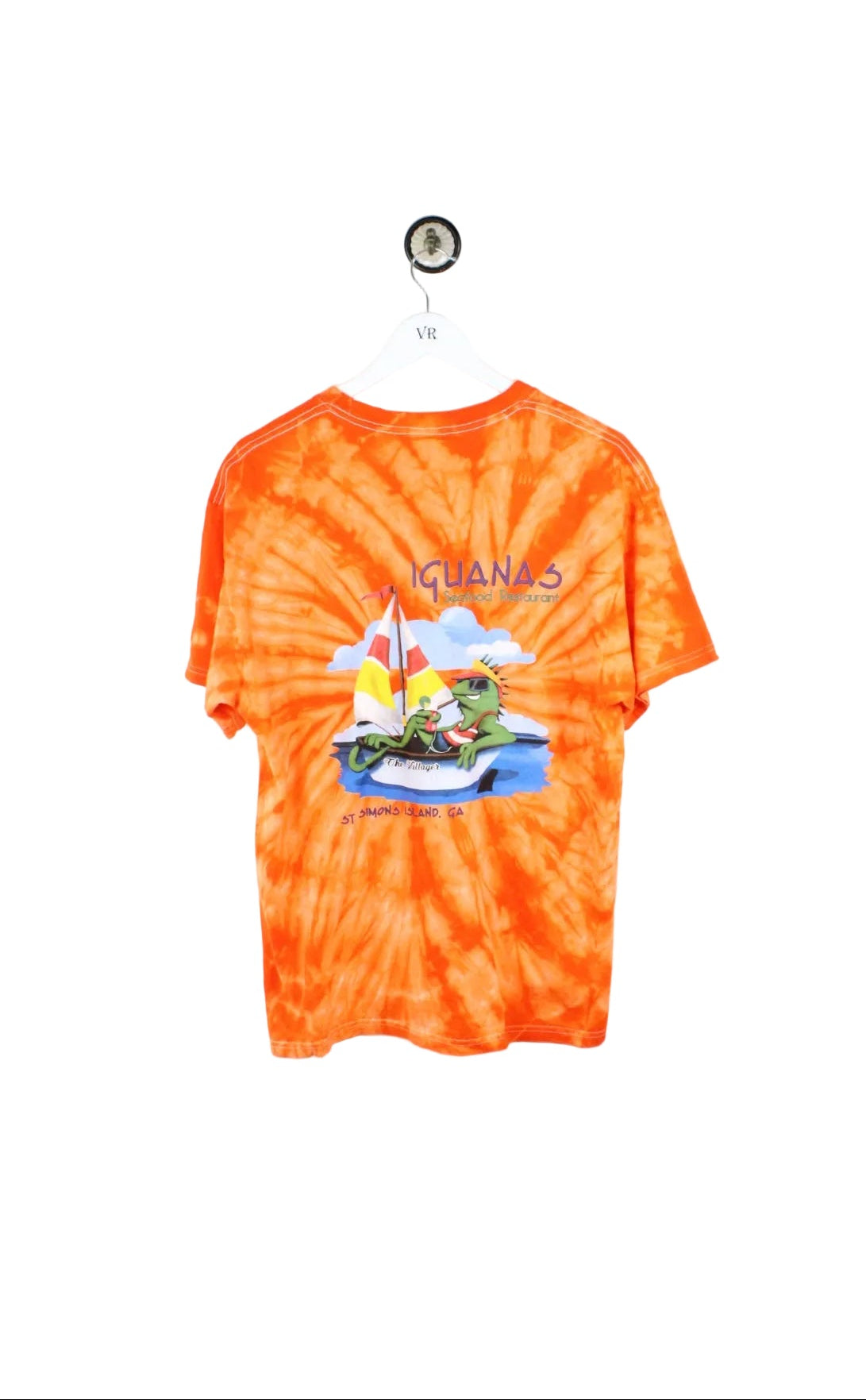 Vintage Batik Iguanas T-Shirt (L)