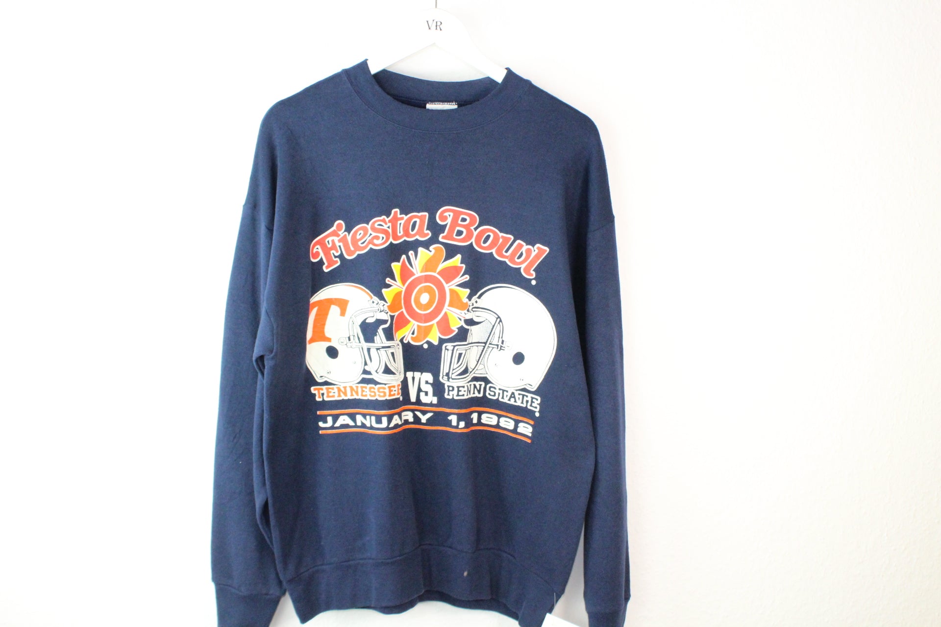 Vintage Fiesta Bowl Tennessee vs Penn State 1992 Sweatshirt (XL)