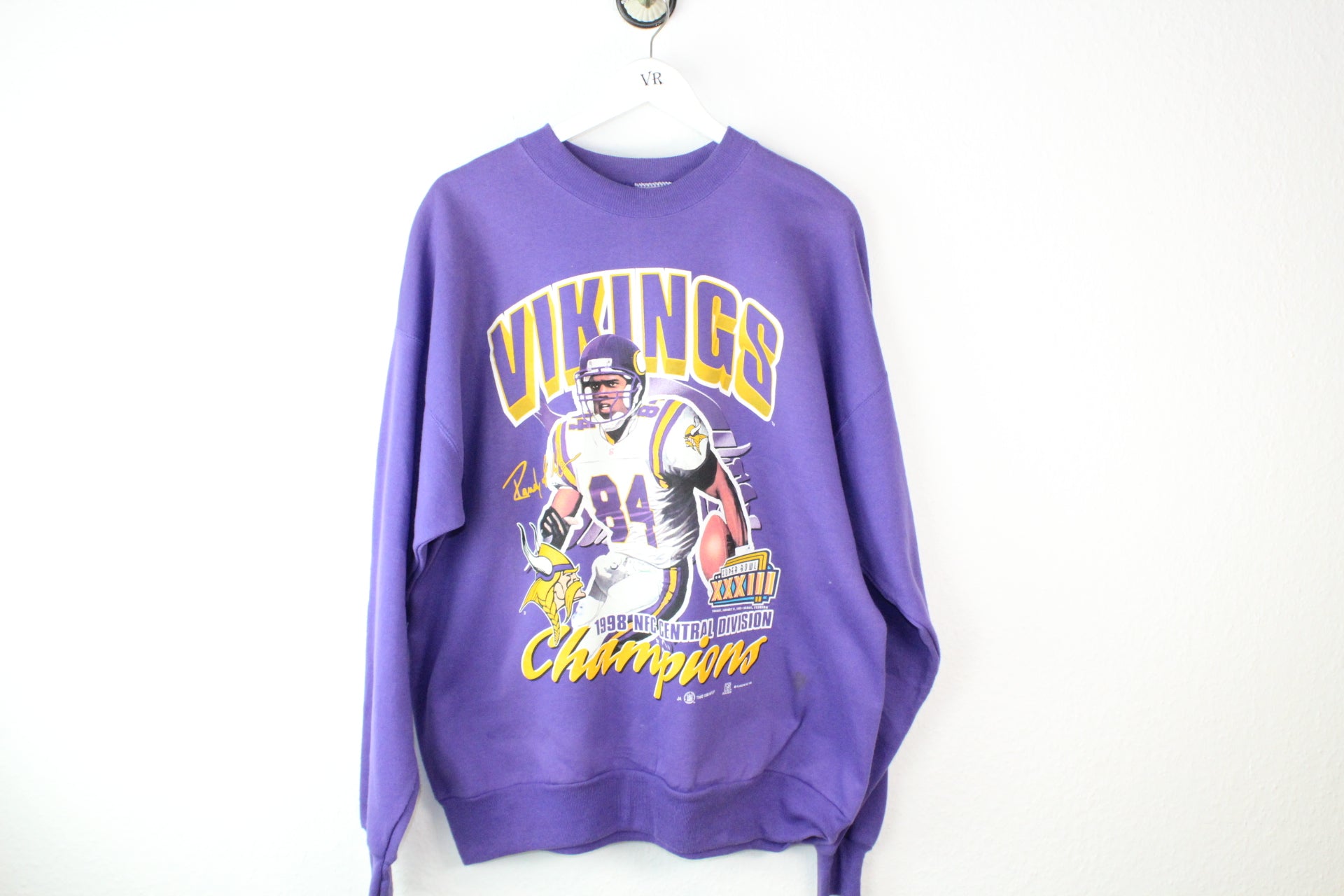 Vintage  NFL Vikings Champions 1998 Sweatshirt (XL)