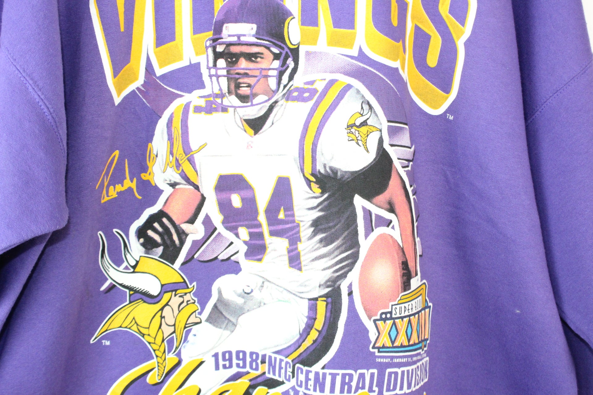 Vintage  NFL Vikings Champions 1998 Sweatshirt (XL)