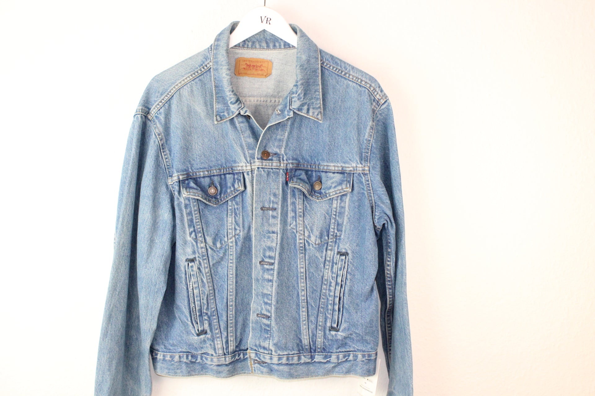Vintage  80er Levis Denim Jacke (46)