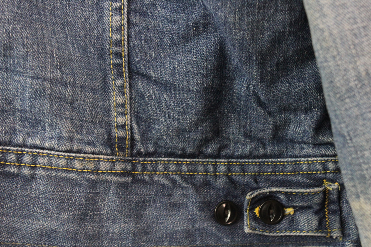 Vintage 70s Lee Storm Rider Jeans Jacke