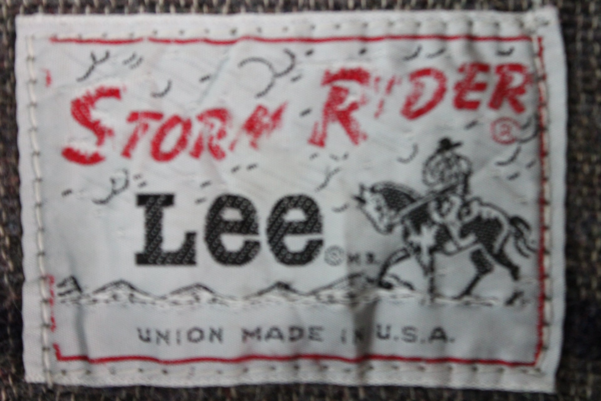 Vintage 70s Lee Storm Rider Jeans Jacke
