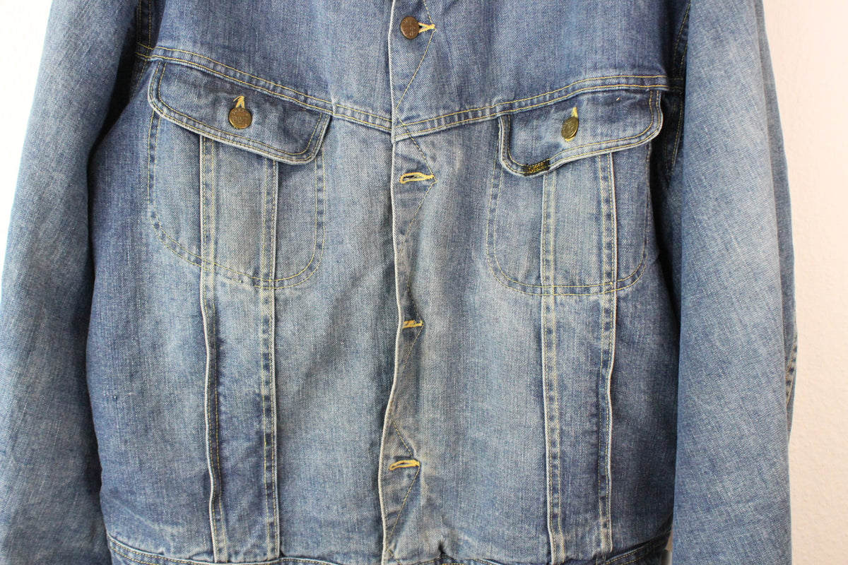 Vintage 70s Lee Storm Rider Jeans Jacke