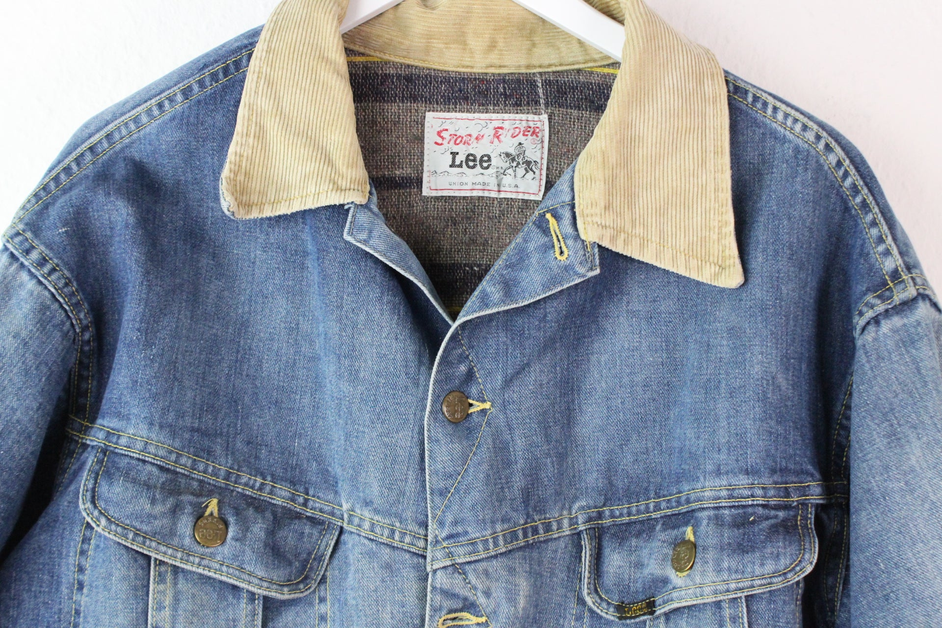 Vintage 70s Lee Storm Rider Jeans Jacke