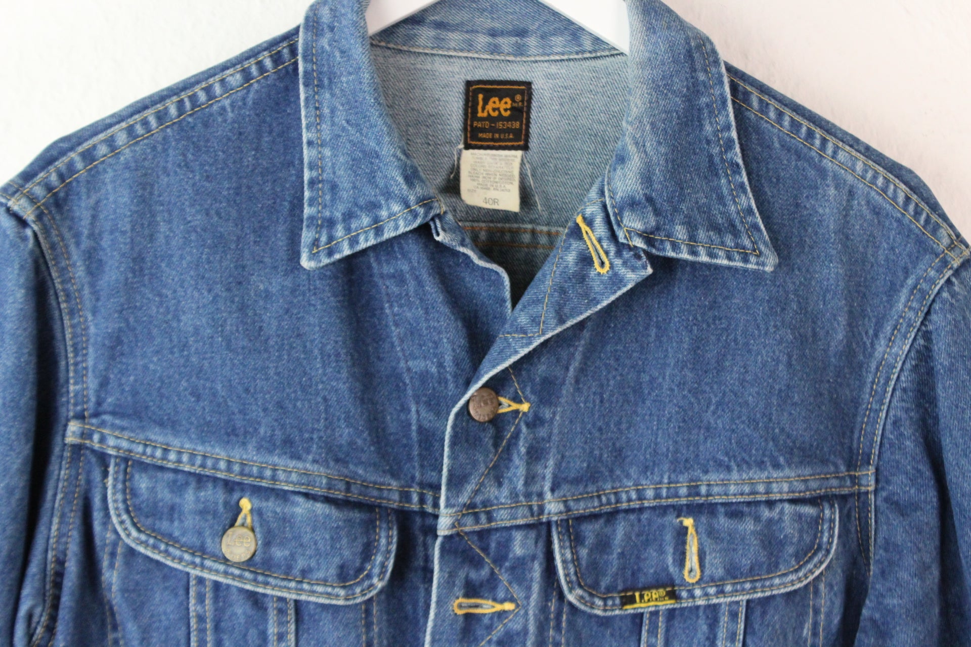 Vintage 80s Lee Jeans Jacke (S)