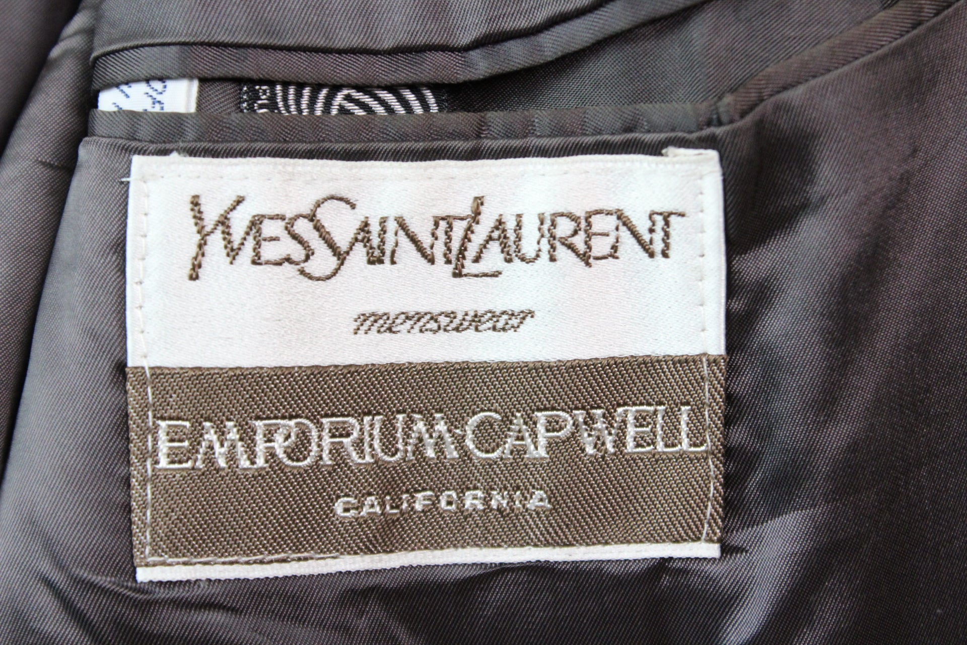 Vintage 90s Yves Saint Laurent Sakko