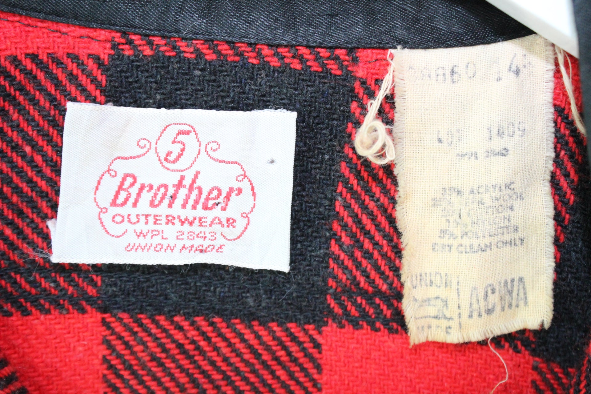 Vintage 60er 5Brother Flanell Hemd