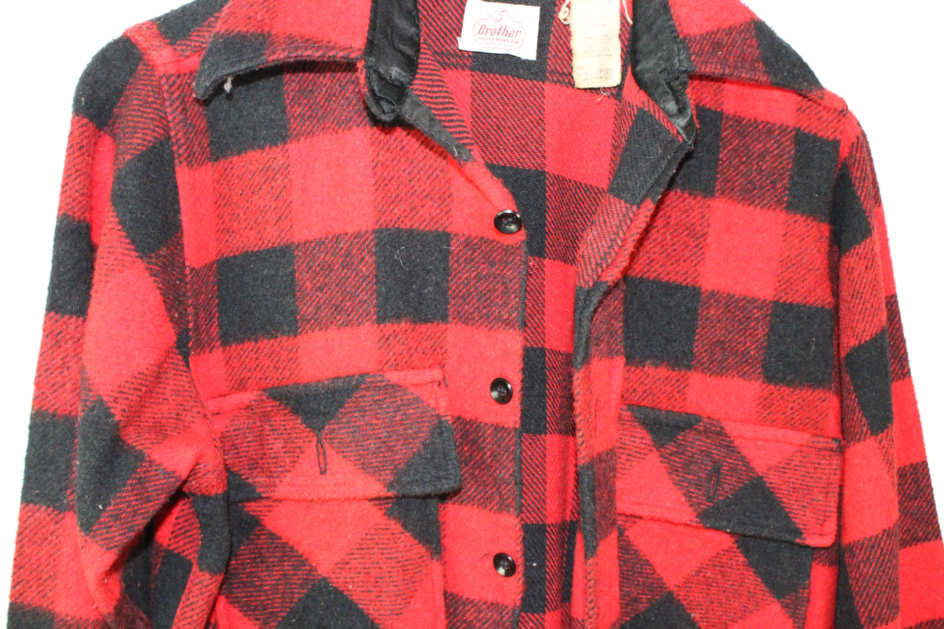 Vintage 60er 5Brother Flanell Hemd