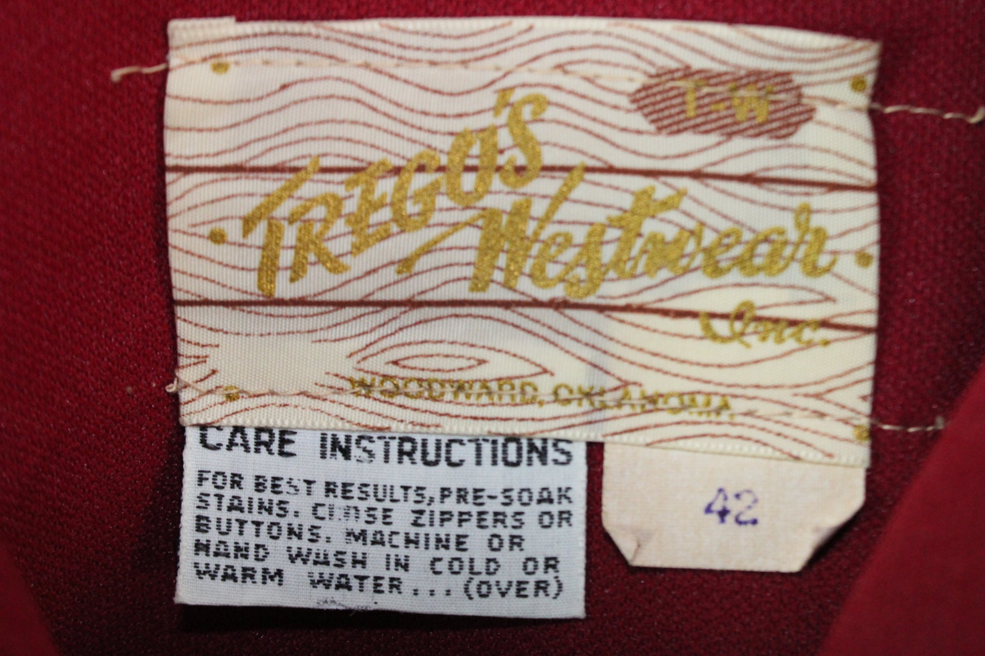 Vintage Tregos westwear Western shirts (42)