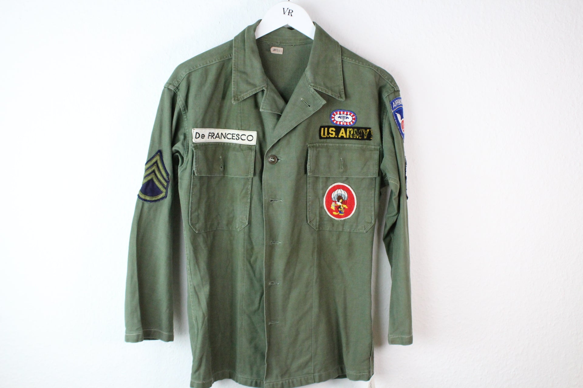 Vintage US Army Military Hemd