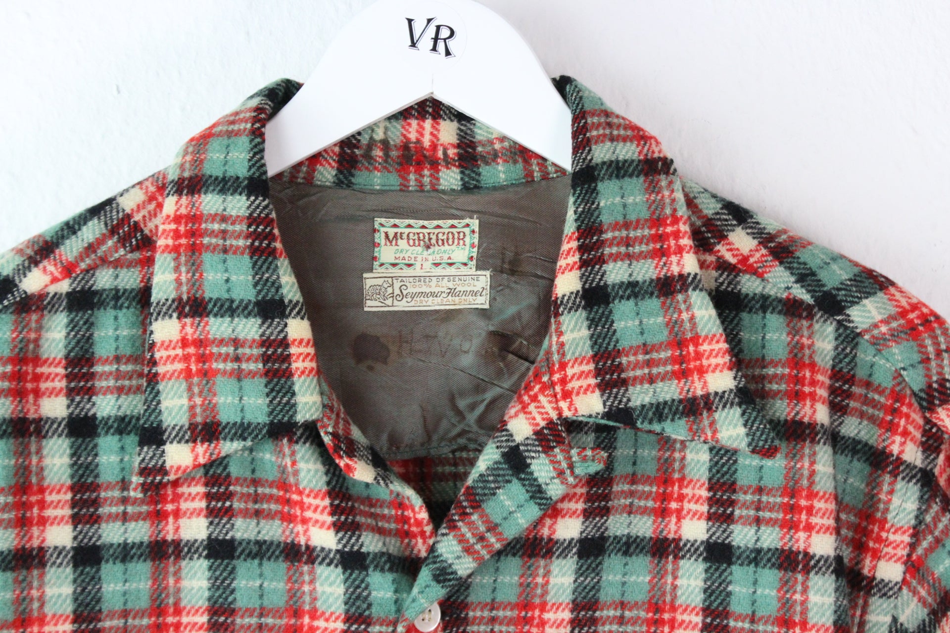 Vintage MC Gregor 60er Flanell Hemd (L)