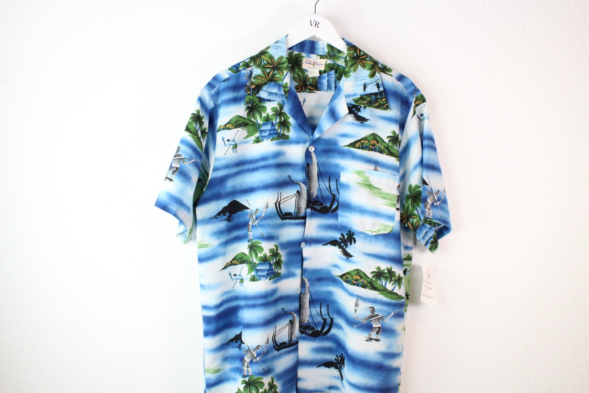 Vintage Hukilau 70er hawaii Shirts (L)