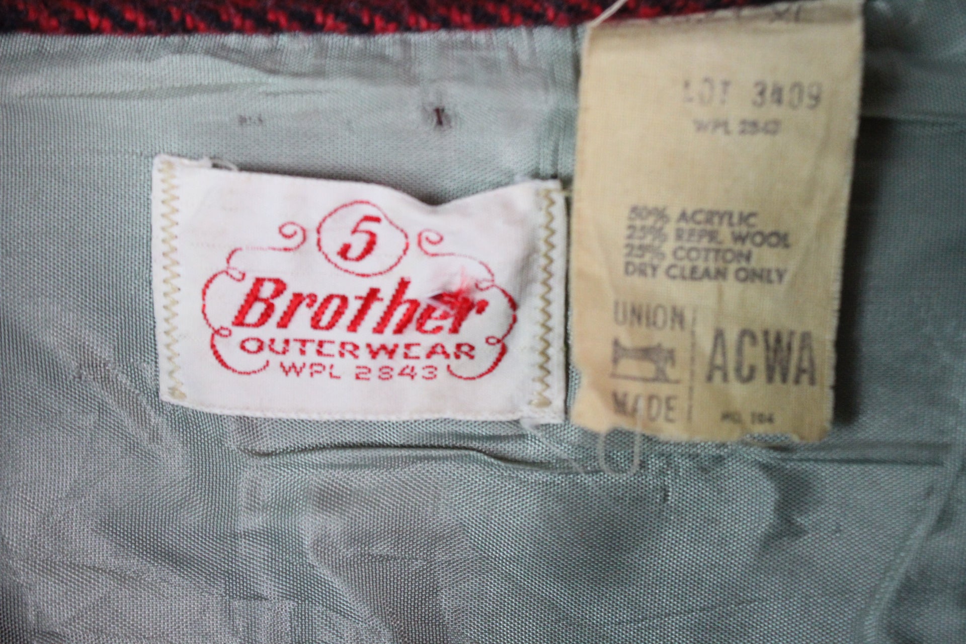 Vintage 5 Brother 60er Jacke (XL)