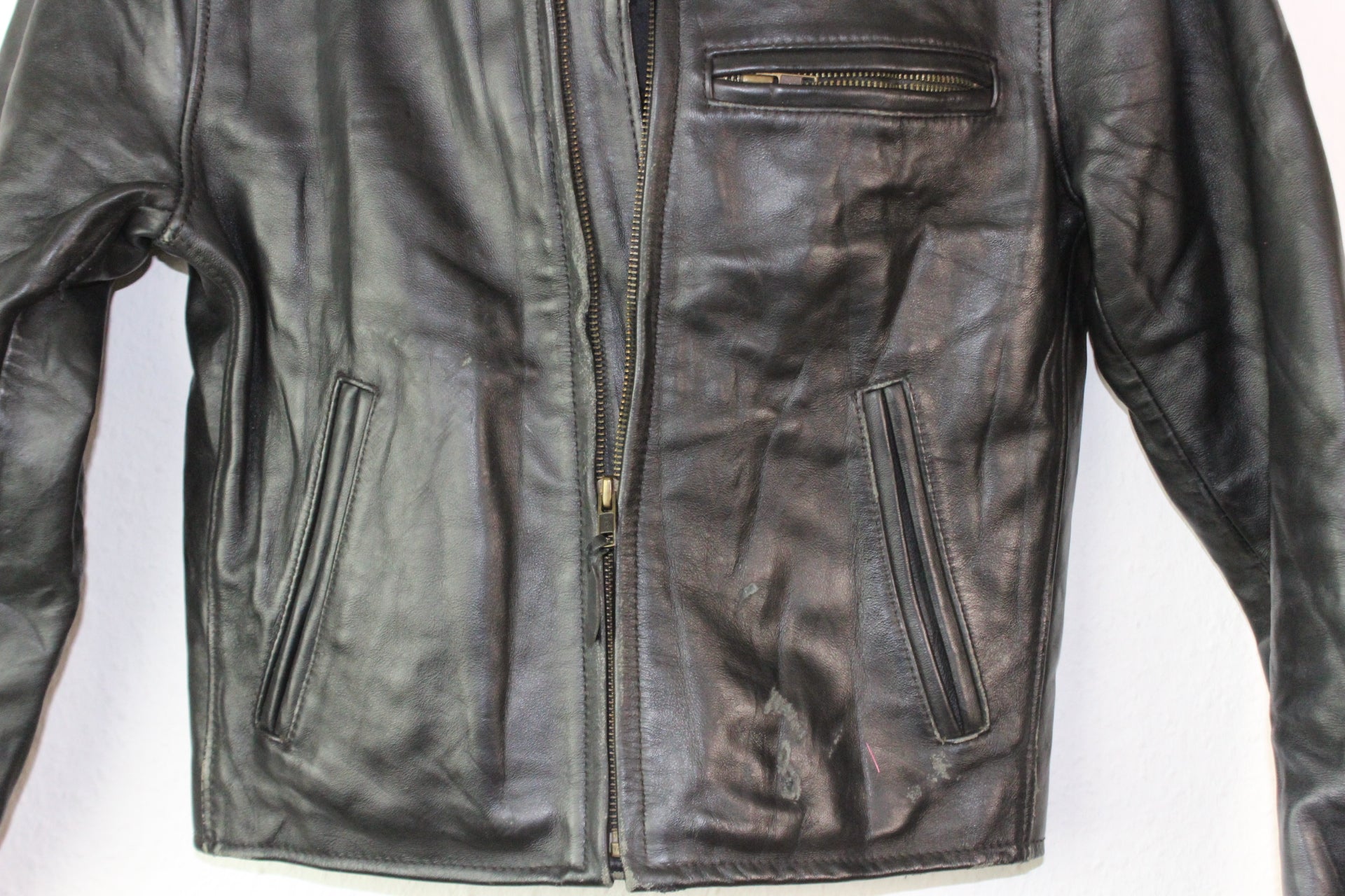 Vintage Motorrad Johnson Leathers Jacke (8)