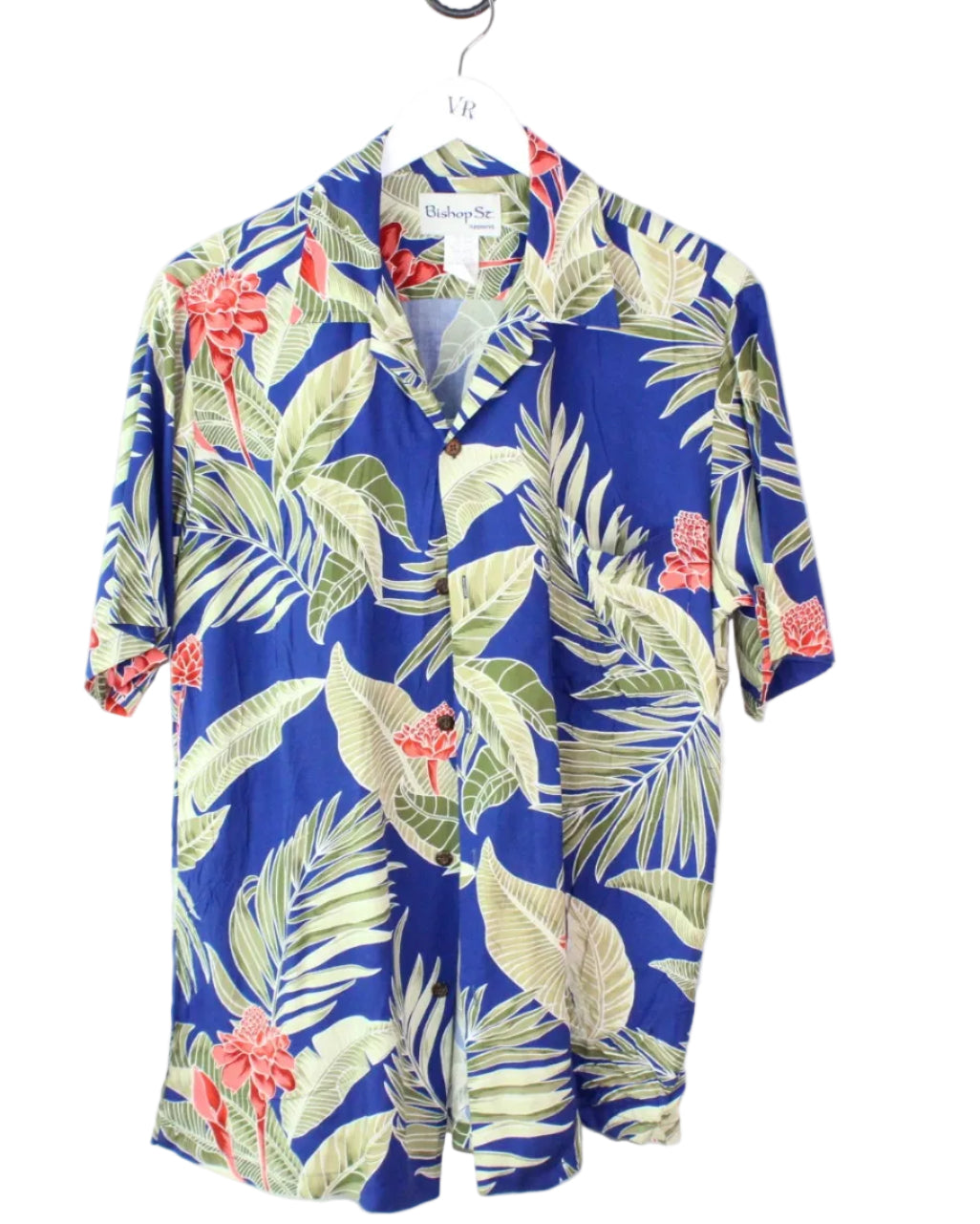 Vintage Flowers hawaii Shirts (S)