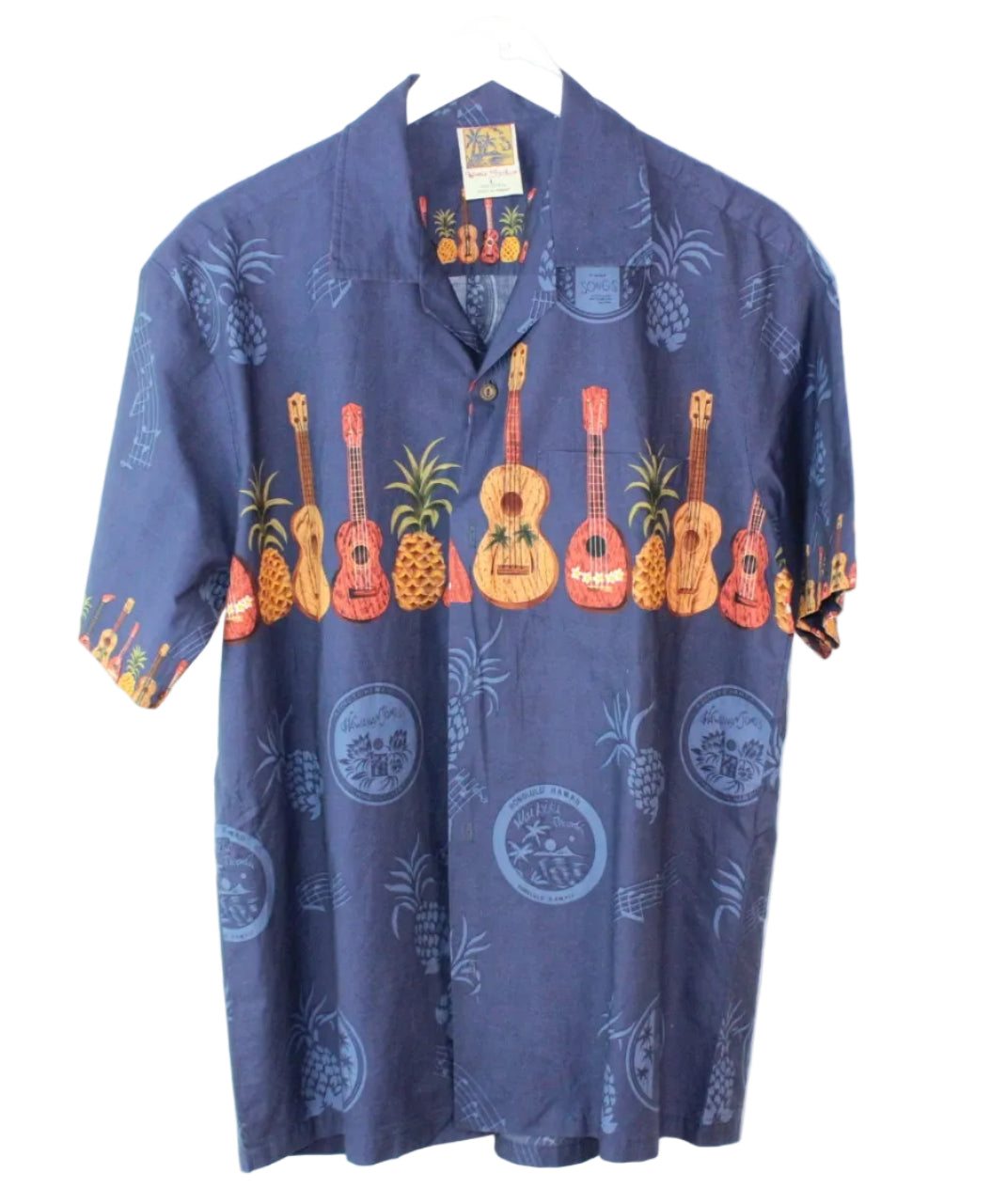 Vintage Famous Hawaiian Songs Shirts (L)