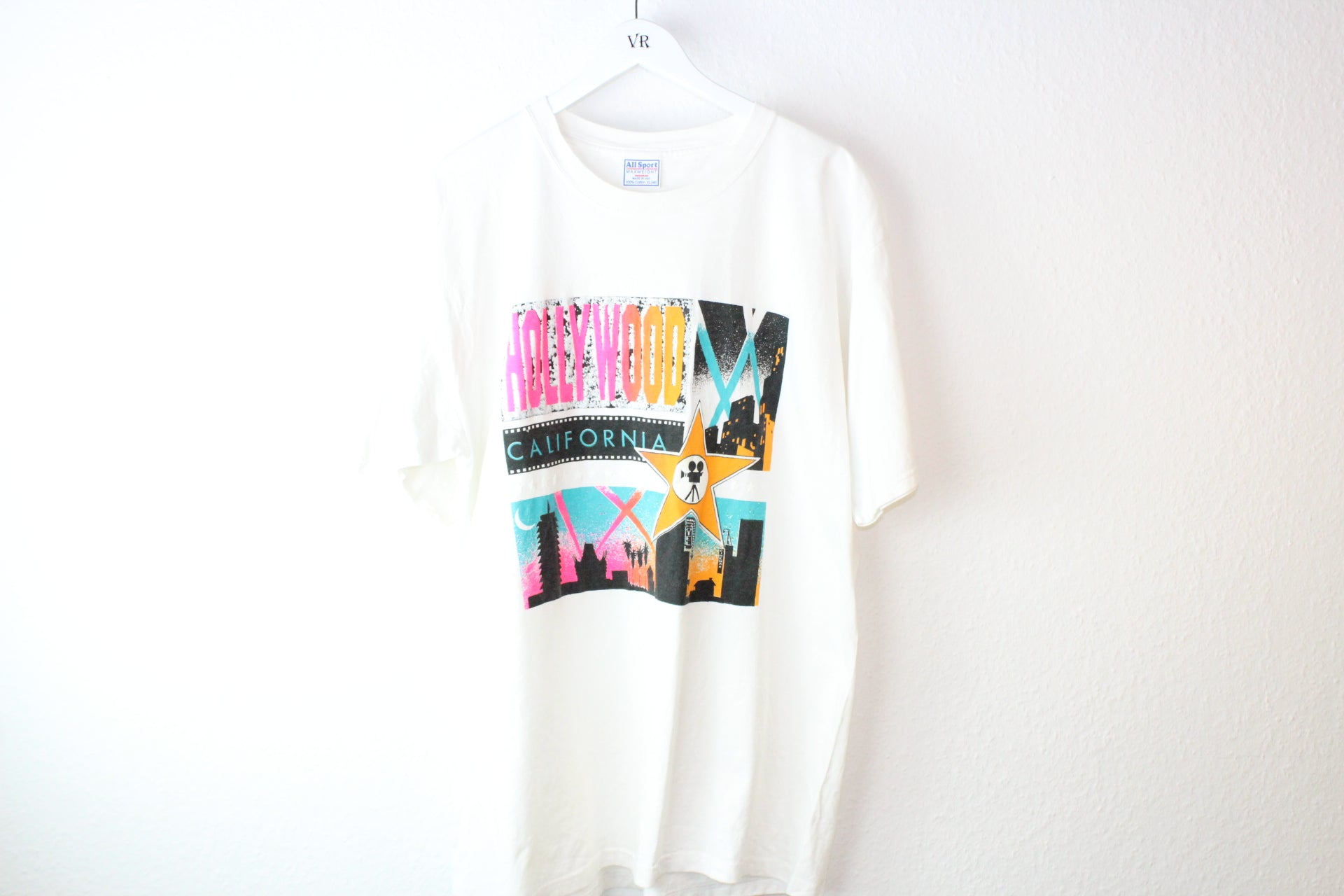 Vintage Hollywood California 90er Tshirt (XL)