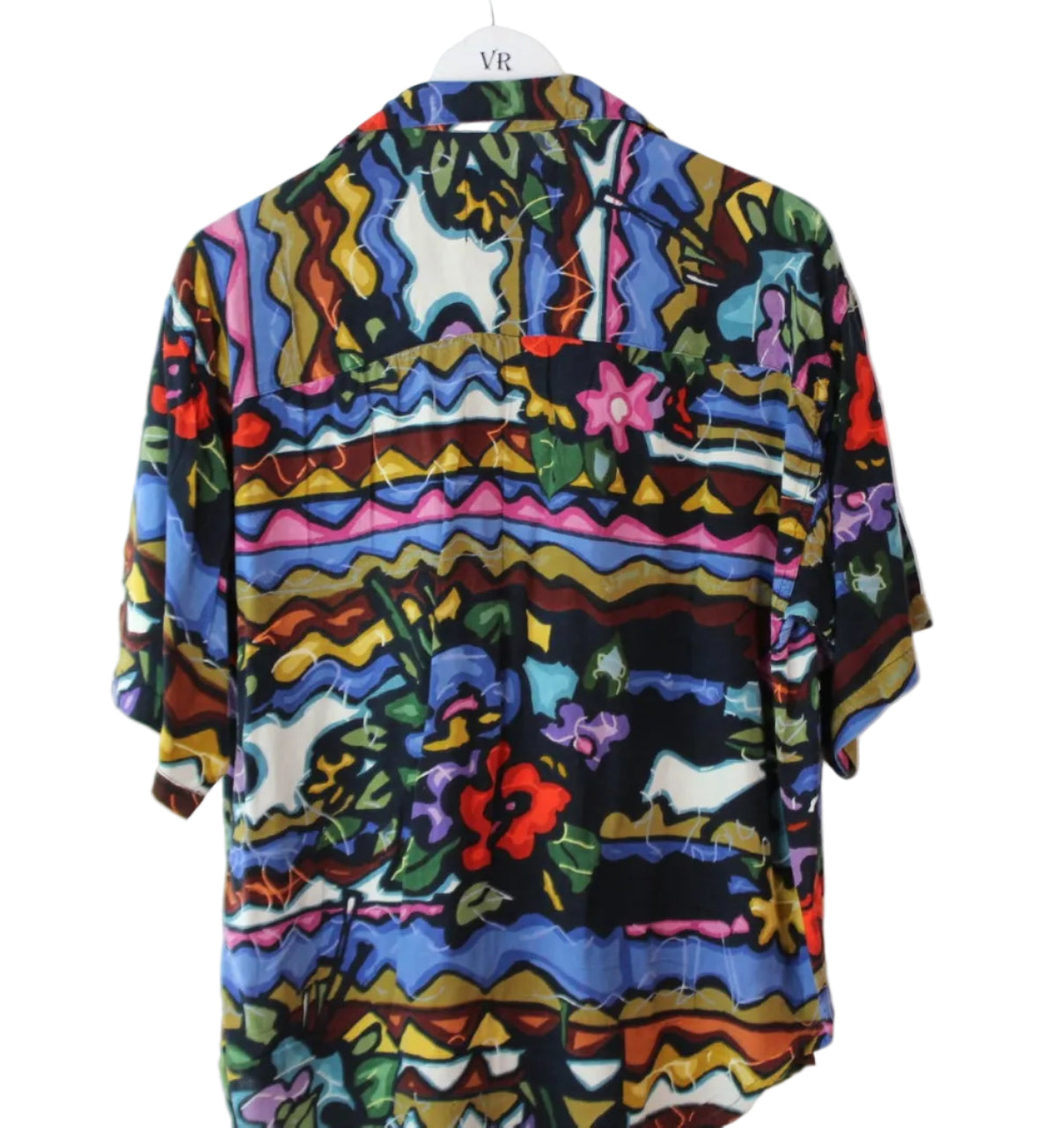 Vintage Allover Print Shirt  (S)