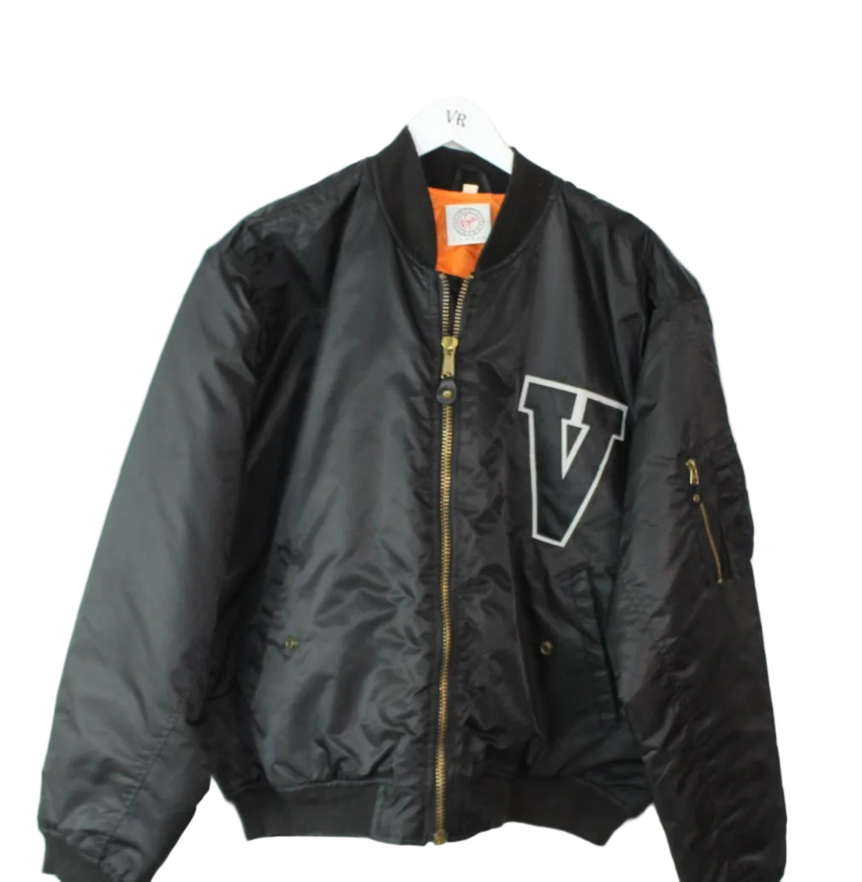 Vintage Virgin Flieger Bomber Jacke (L)