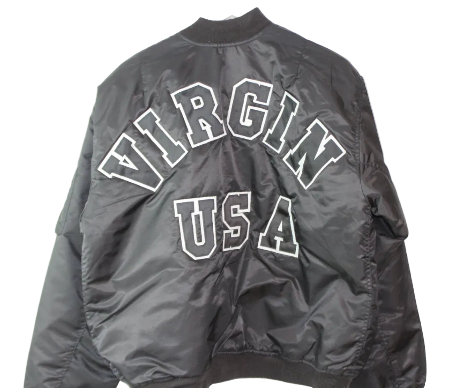 Vintage Virgin Flieger Bomber Jacke (L)