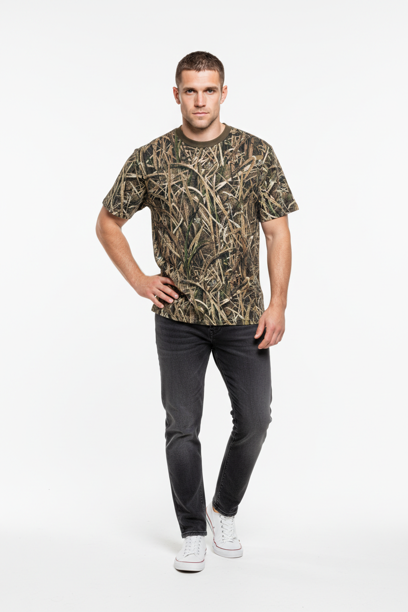 Vintage Camouflage Tshirt (XL)