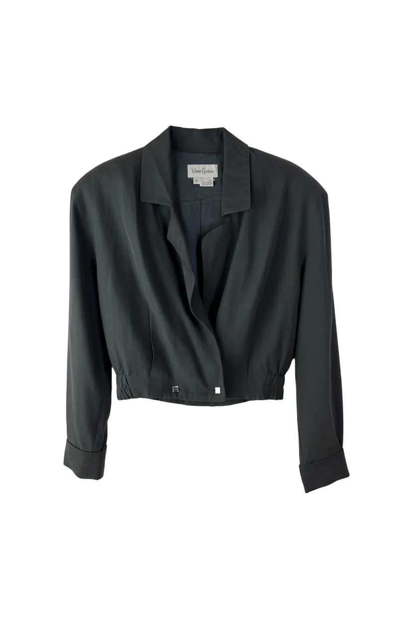 Vintage Vera Cristina Crop Blazer (S)
