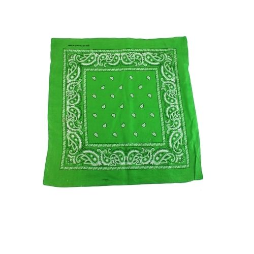 Vintage "Green" Bandana - Vintage & Rags