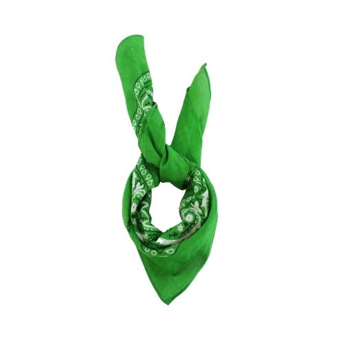 Vintage "Green" Bandana - Vintage & Rags