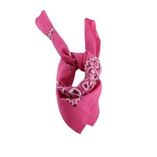 Vintage Pink Bandana - Vintage & Rags