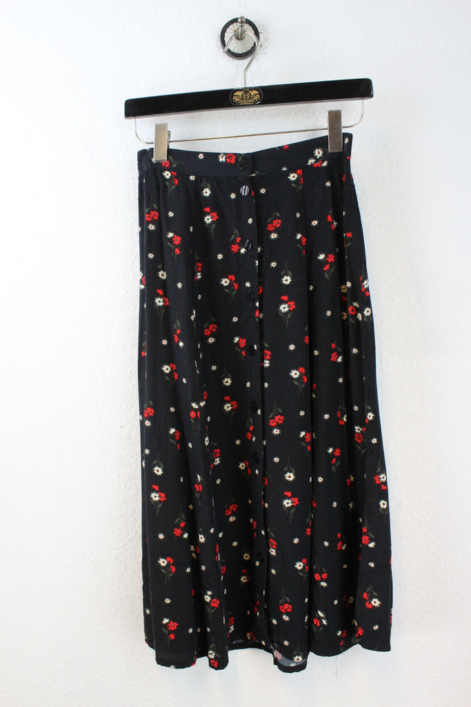 Vintage Flower Skirt (M) - Vintage & Rags