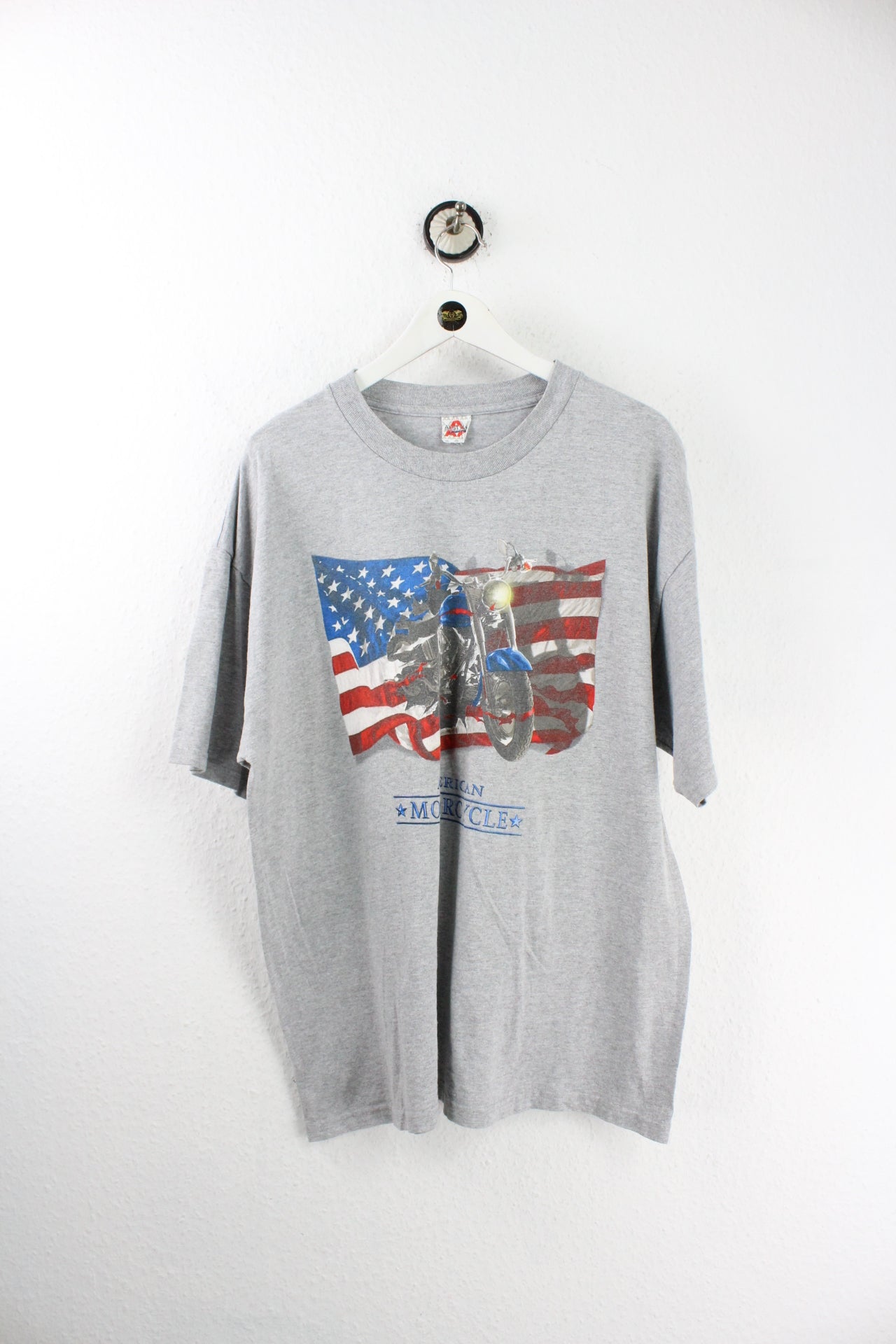 Vintage American Motorcycle T-Shirt (L) - Vintage & Rags