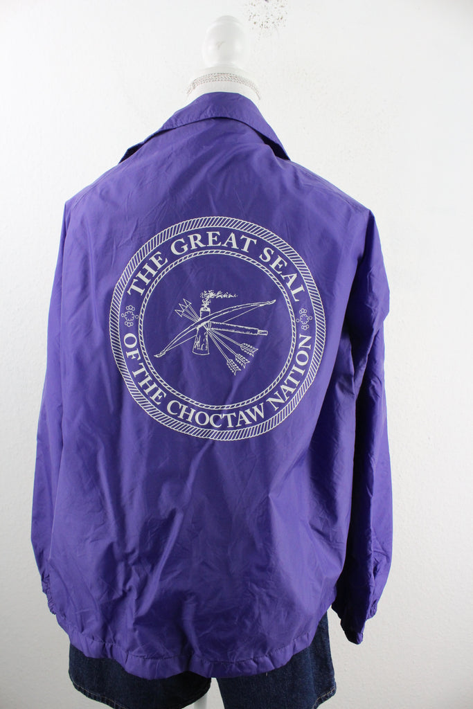 Vintage Purple Jacket (L) - Vintage & Rags