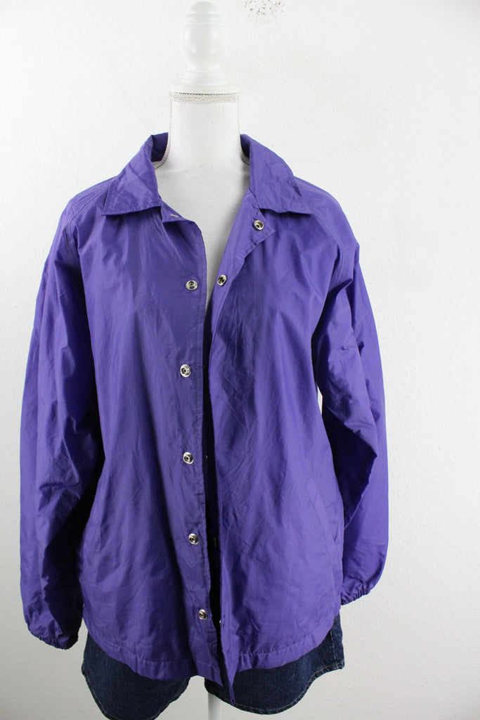 Vintage Purple Jacket (L) - Vintage & Rags