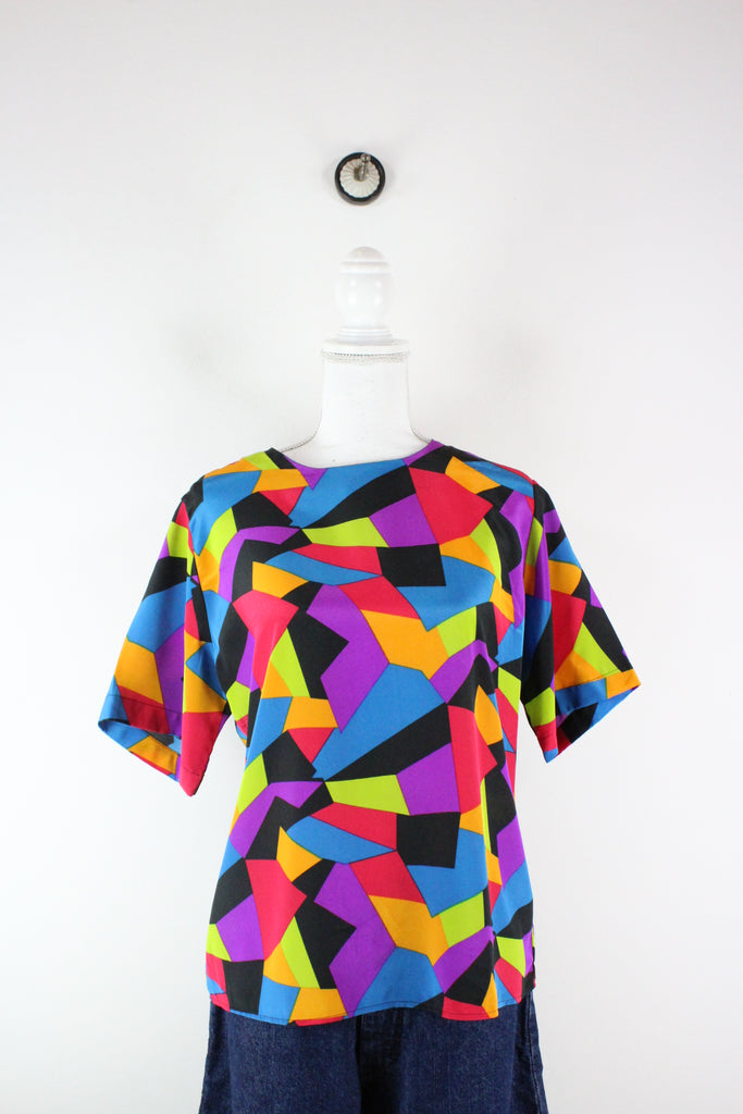 Vintage Colorful T-Shirt (M) - Vintage & Rags